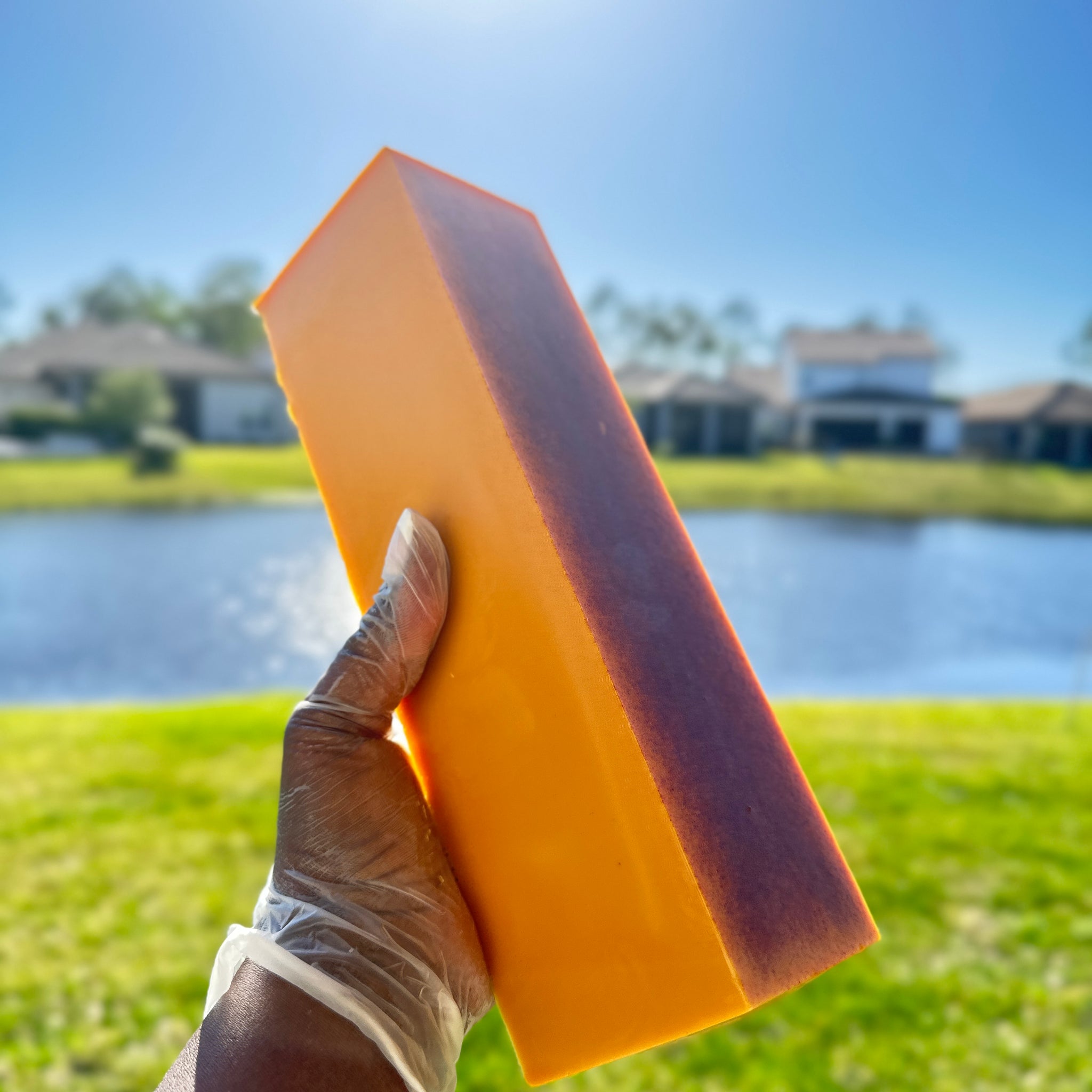 Turmeric Soap Loaf